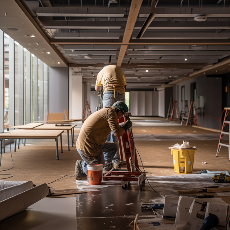 Co-working office construction